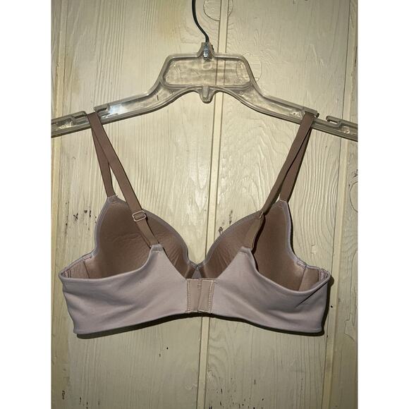 34B Soma Large Bra T-Shirt Full Coverage Underwire Smoothing Lightly Lined Tan - Picture 6 of 6